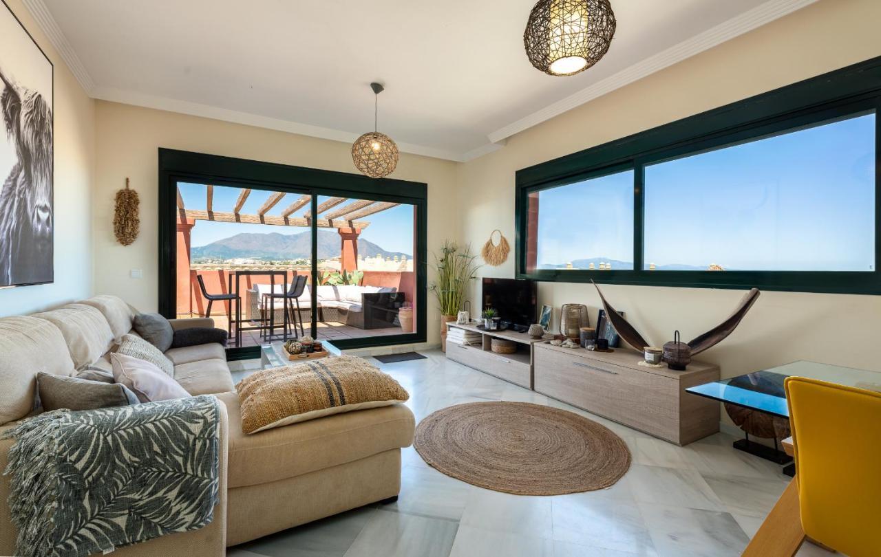 Colinas El Hacho 2320 Sea View Apartment Manilva Luaran gambar