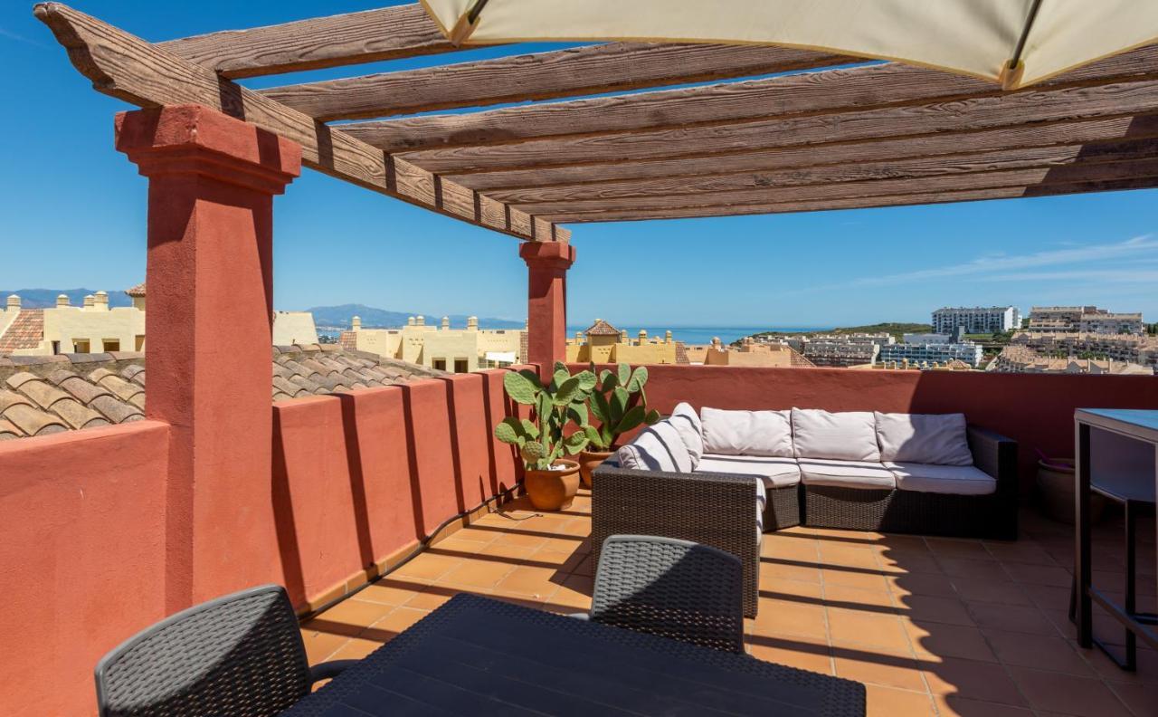 Colinas El Hacho 2320 Sea View Apartment Manilva Luaran gambar