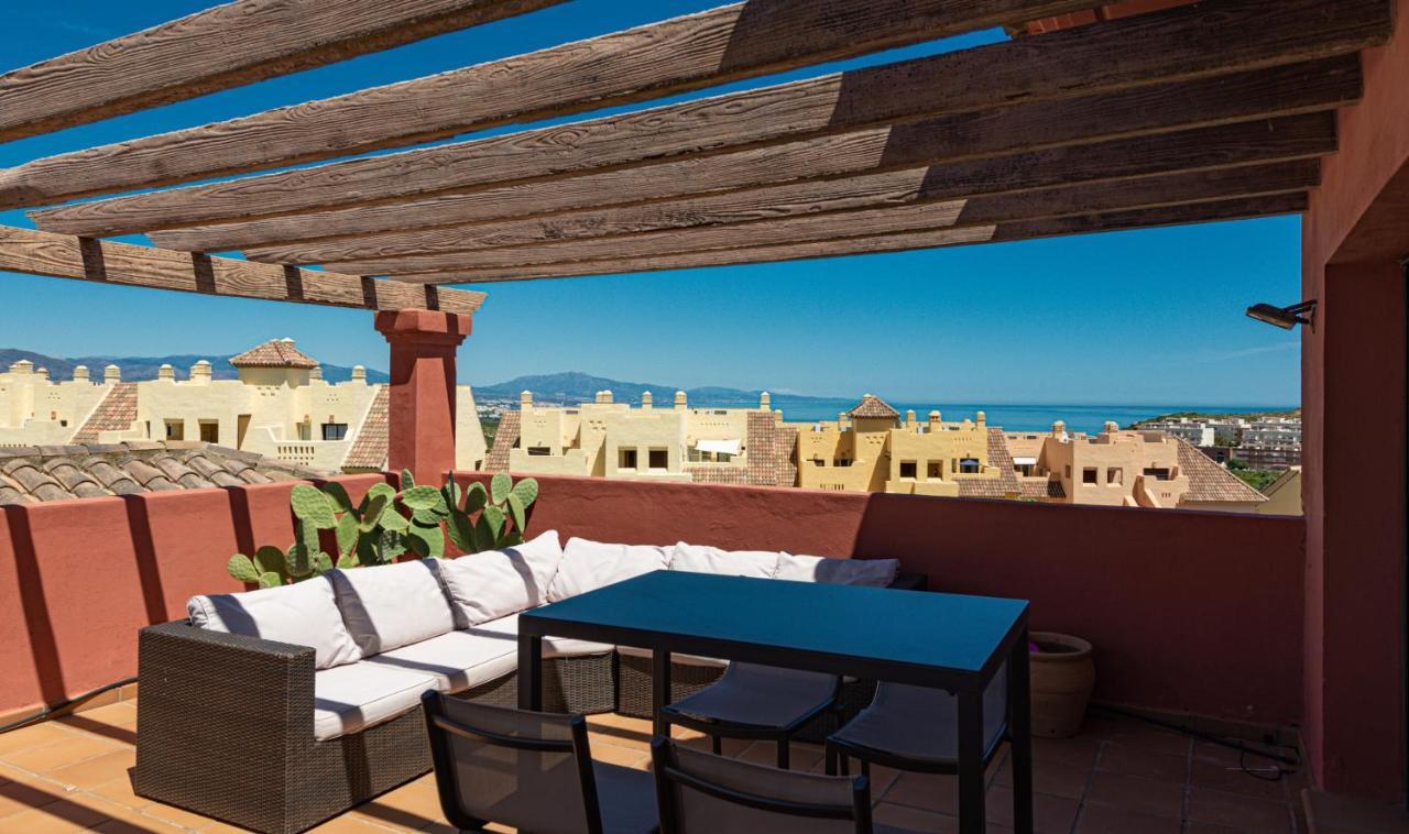 Colinas El Hacho 2320 Sea View Apartment Manilva Luaran gambar